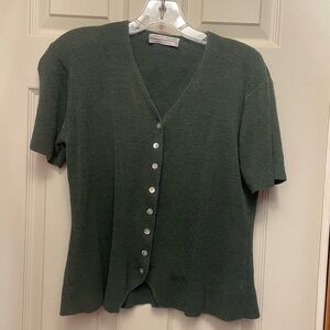 Free!!! Carolyn Taylor vintage silk blend cardigan